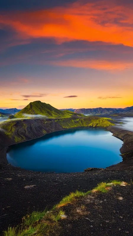 Iceland Rocks Black Sand HD Nature Wallpaper