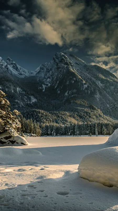 Lake Hintersee Nature Wallpaper