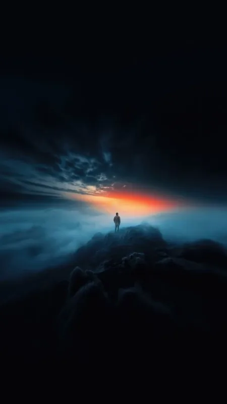 Nature Let The Light Fade Wallpaper