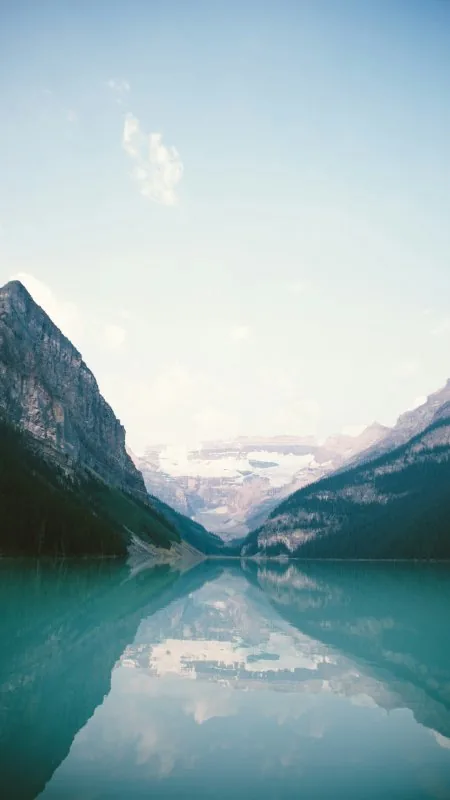 Mountain Lake Nature Wallpaper