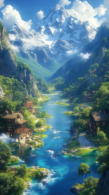 Mountain Landscape HD Nature Wallpaper