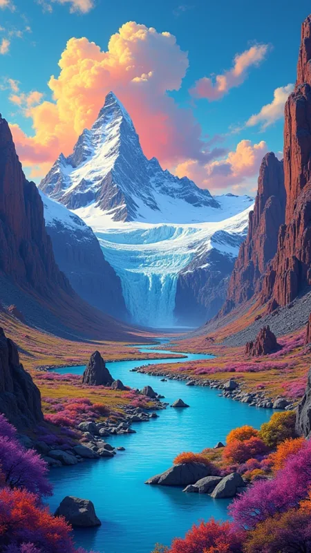 Mountain Landscape Nature Wallpaper