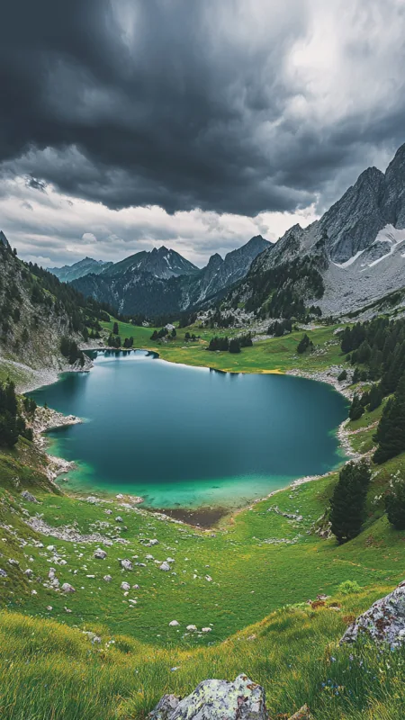 Mountain Landscape Nature Wallpaper