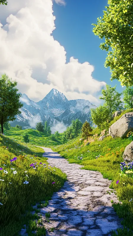 Mountain Landscape HD Nature Wallpaper