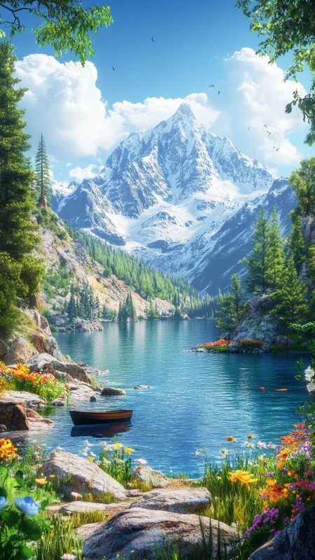 Mountain Landscape HD Nature Wallpaper