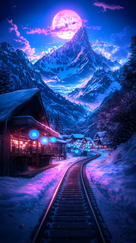 Mountain Landscape Nature Wallpaper