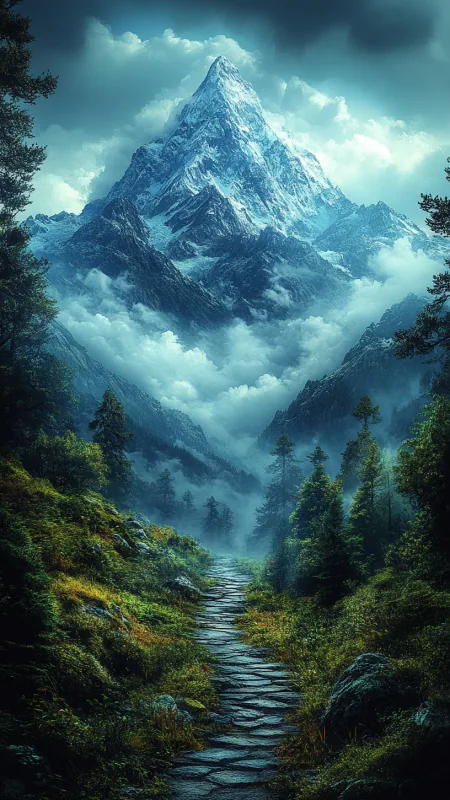 Mountain Landscape HD Nature Wallpaper