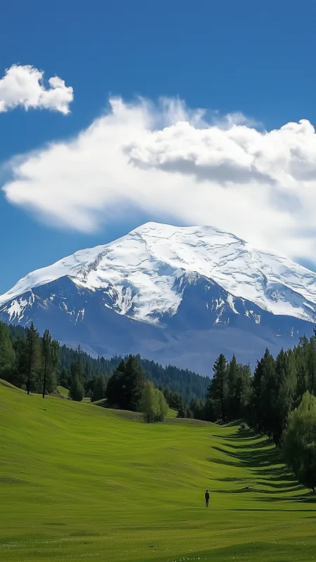 Mountain Landscape Nature Wallpaper