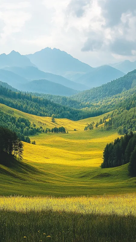 Mountain Landscape Nature Wallpaper