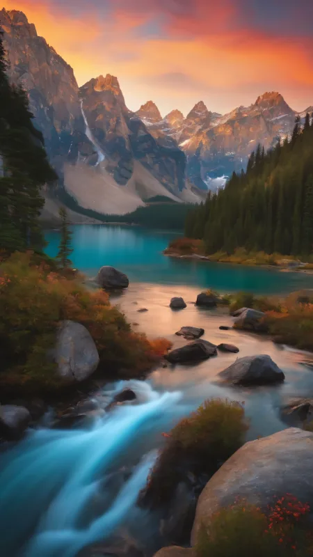 Mountain Landscape Nature Wallpaper