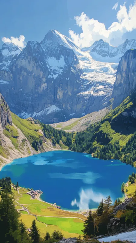 Mountain Landscape HD Nature Wallpaper