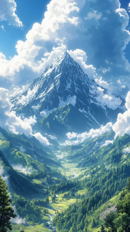 Mountain Landscape HD Nature Wallpaper
