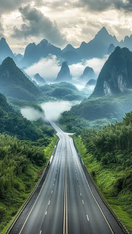 Nature Mountain Landscape Wallpaper