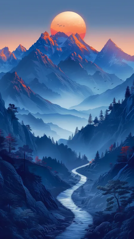 Mountain Roads Side View HD Nature Wallpaper