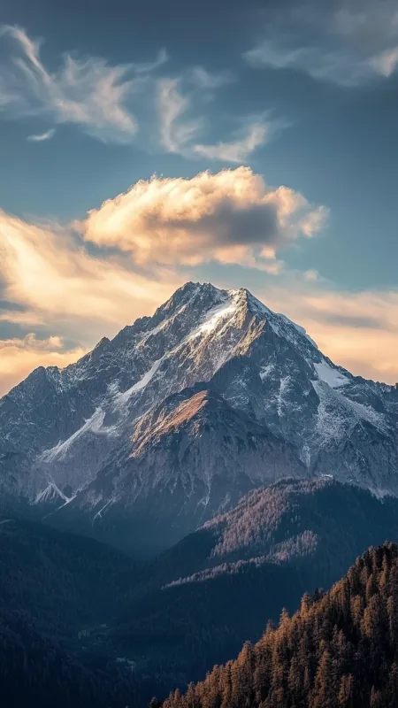 Mountain Sky HD Nature Wallpaper