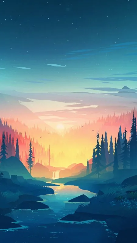 Mountains Nature Wallpaper