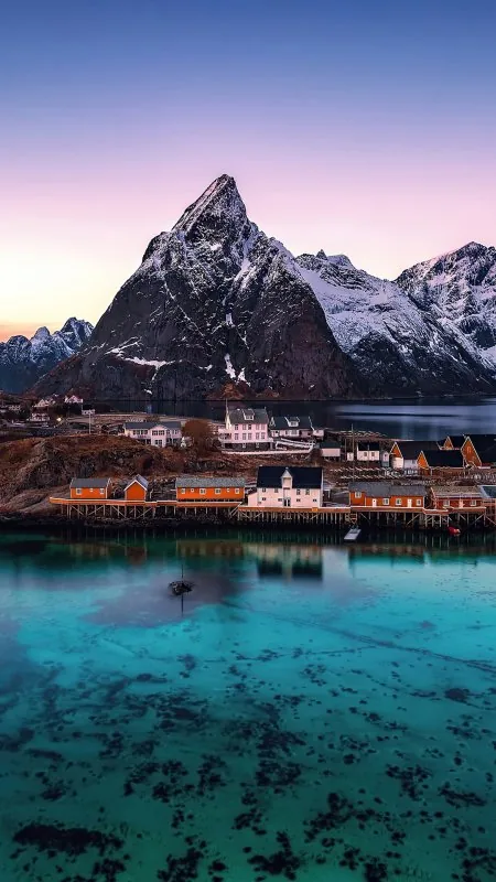 Nature Norway Sunrises And Sunsets Mountains Wallpaper