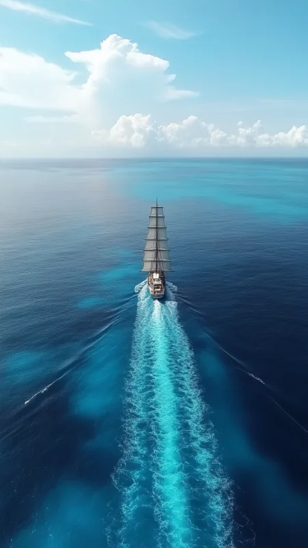 Sea Boat HD Nature Wallpaper