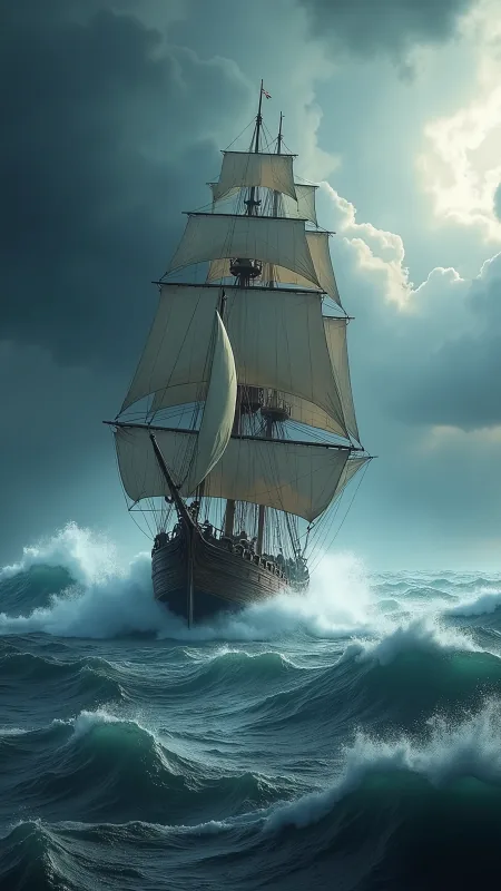 Sea Boat HD Nature Wallpaper