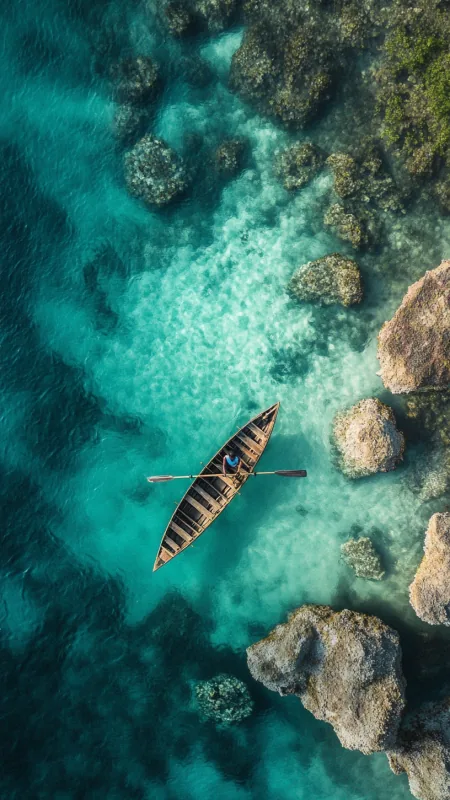 Sea Boat HD Nature Wallpaper