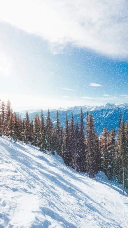 Nature Snow Mountains Wallpaper