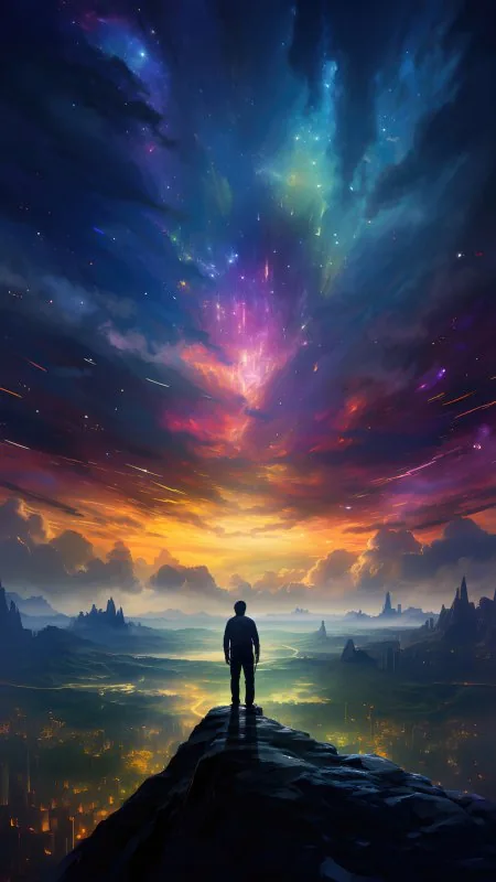 Nature The Dreamy Colorful Landscape Wallpaper