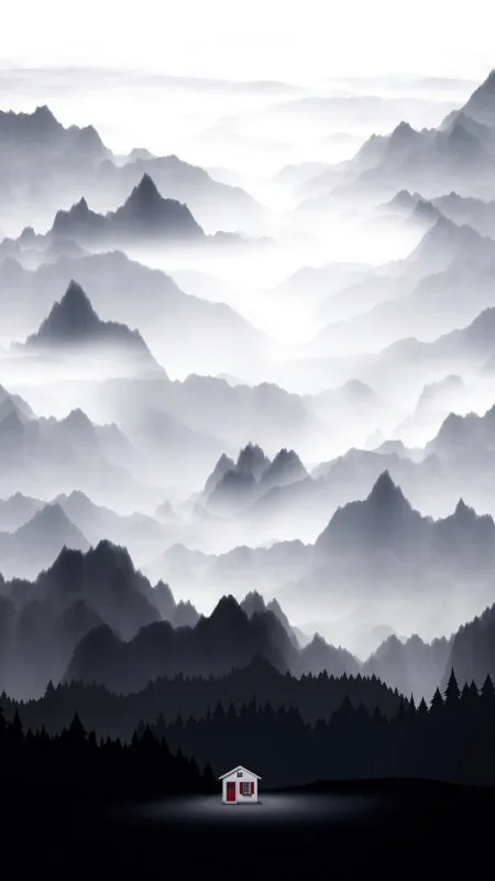 Timeout Lodge Nature HD Wallpaper