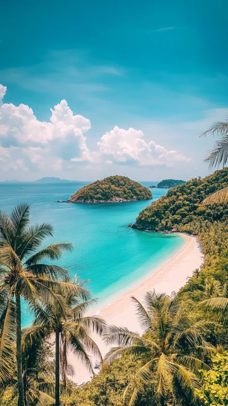 Nature View Of The Beach Wallpaper