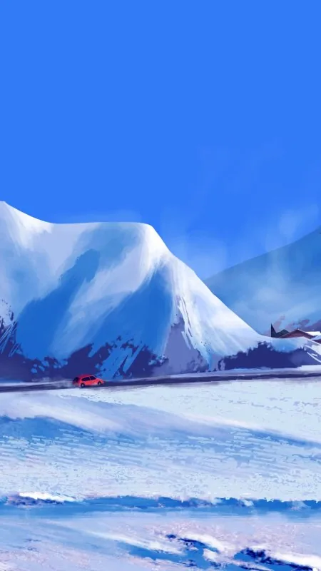 Winter Journey HD Nature Wallpaper