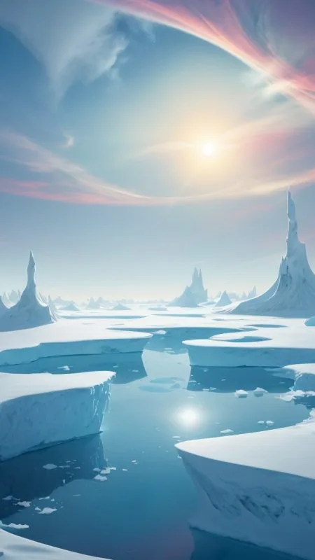 Nature Winter Landscape Wallpaper