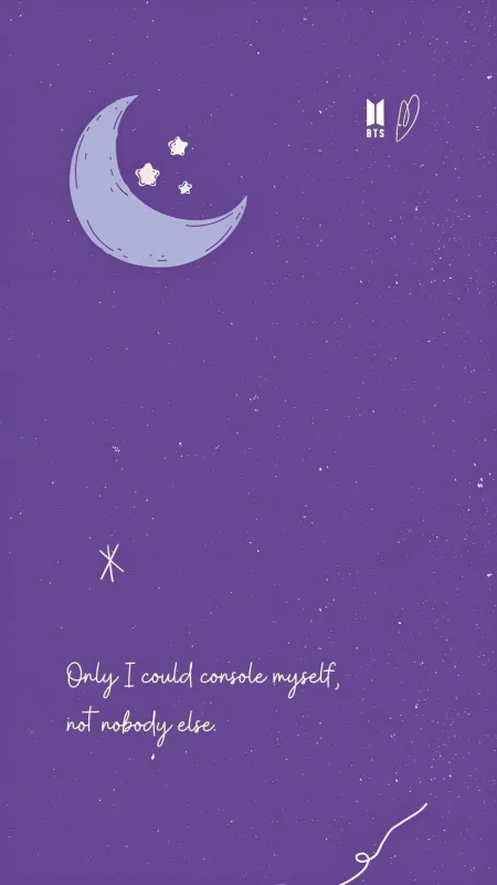 Purple Aesthetic Words 2 Wallpaper