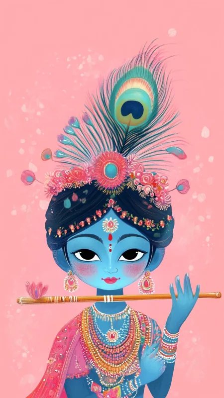 God Cute Radha Krishna Wallpaper