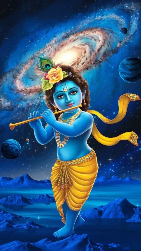 Little Radha Krishna Wallpaper