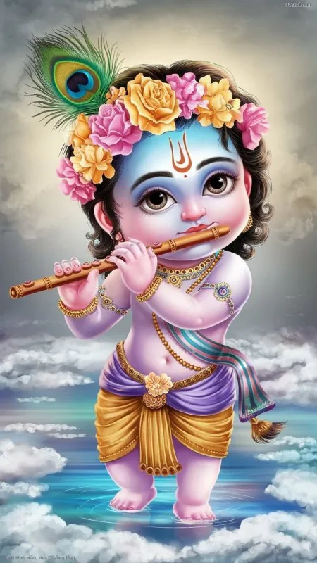 Little HD Radha Krishna Wallpaper