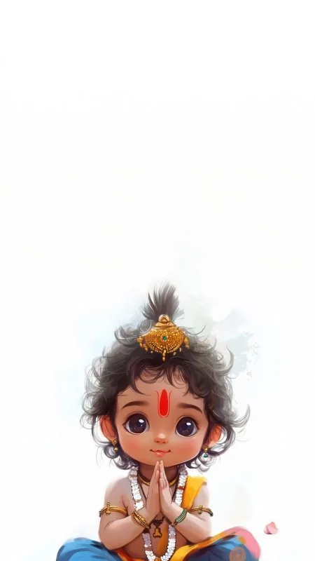 Little HD Radha Krishna Wallpaper