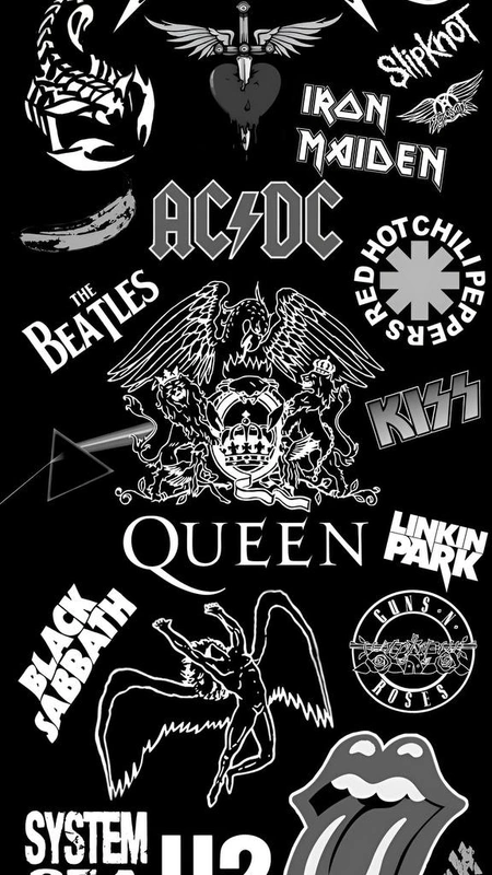 Rock Bands Collage Wallpaper