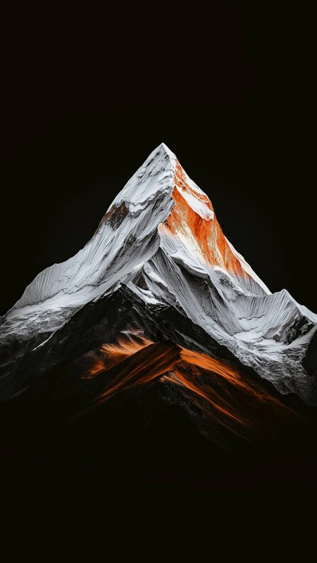 Snow Peak Mountain Wallpaper