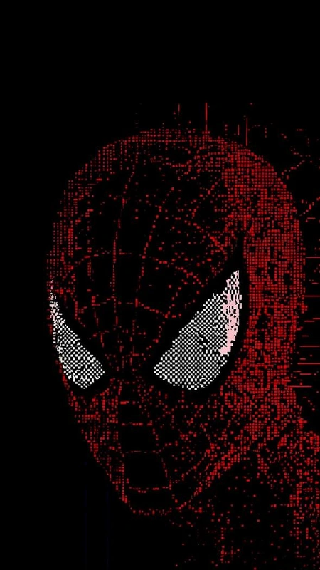 Spider Hero Dots Wallpaper