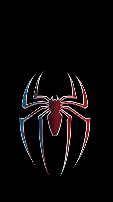 Spider Logo Red Wallpaper
