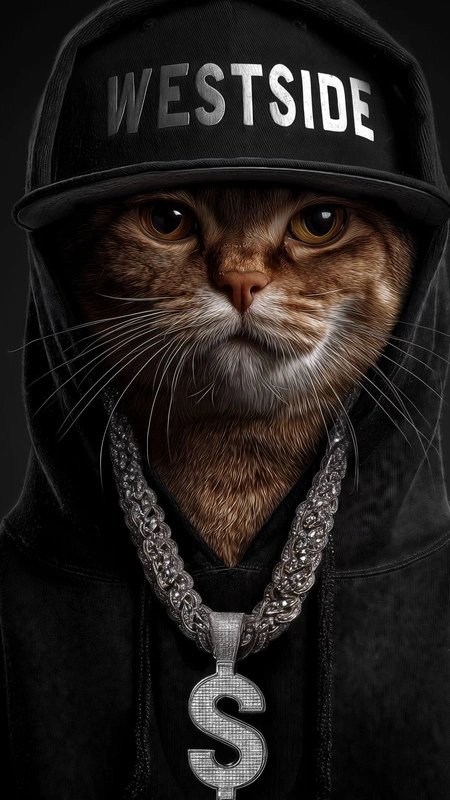 Westside Cat Wallpaper