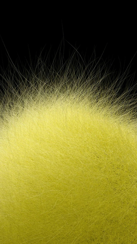 Yellow Fluff Wallpaper